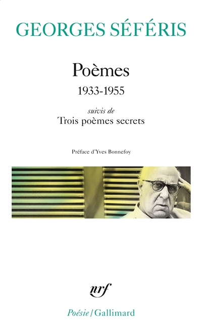 Poèmes : 1933-1955 ; (suivis de) Trois poèmes secrets