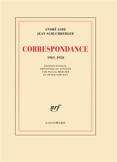 Correspondance : 1901-1950