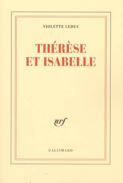 Thérèse et Isabelle : texte intégral
