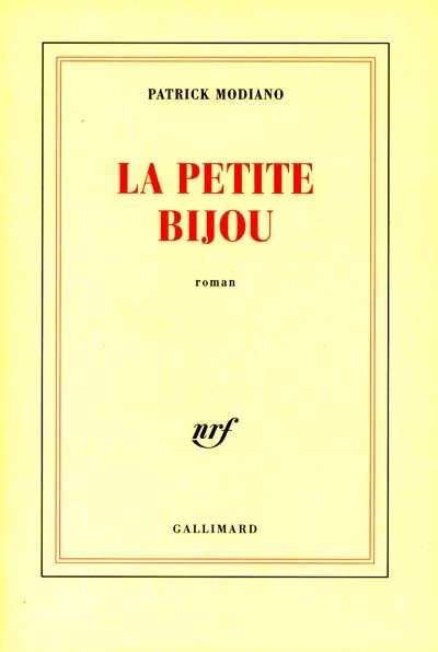 La Petite Bijou : roman