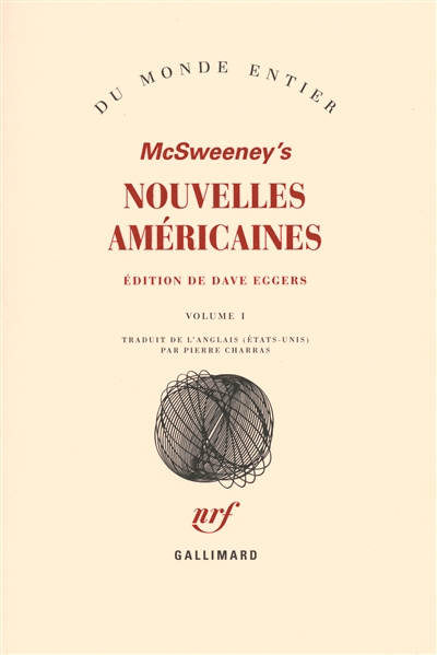 McSweeney's nouvelles américaines