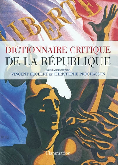 Le dictionnaire critique de la République