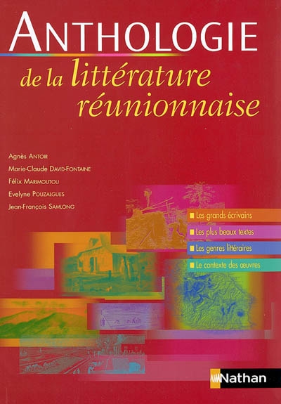 Anthologie de la littérature réunionnaise