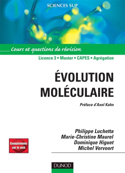 Evolution moléculaire : cours et questions de révision
