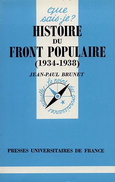 Histoire du Front populaire (1934-1938)