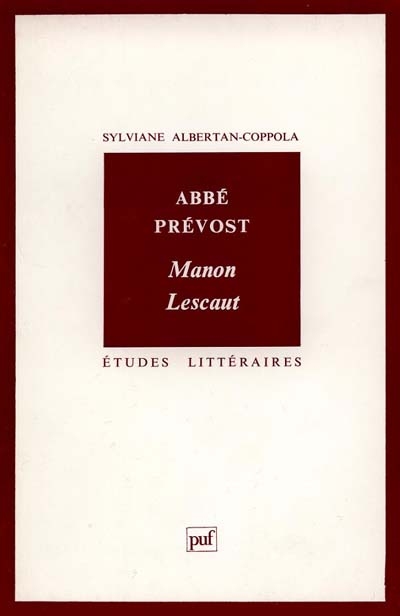Abbé Prévost, "Manon Lescaut"