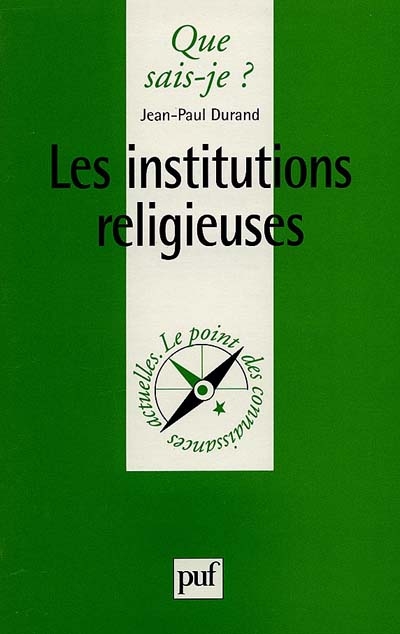 Les institutions religieuses