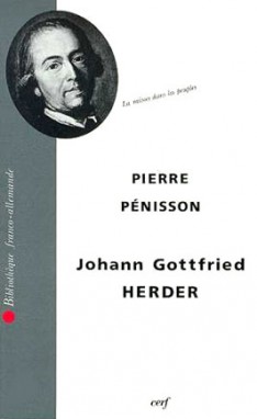 J. G. Herder : la raison dans les peuples
