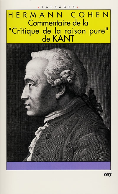 Commentaire de la "Critique de la raison pure" de Kant