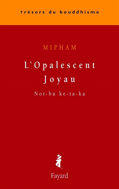 L'opalescent joyau : Nor-bu ke-ta-ka : commentaire du neuvième chapitre du Bodhicaryâvatâra de Shântideva
