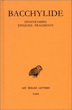 Dithyrambes ; Épicinies ; Fragments