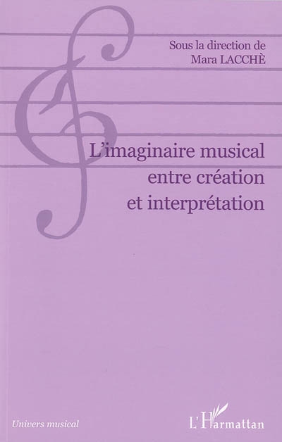 L'imaginaire musical entre création et interprétation : [actes du colloque, Paris-Sorbonne, 17 mai 2004]