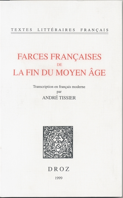 Farces françaises de la fin du Moyen âge