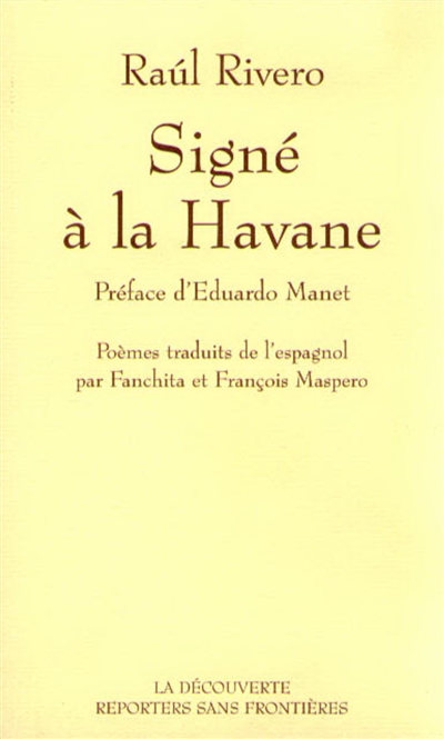 Signé à La Havane