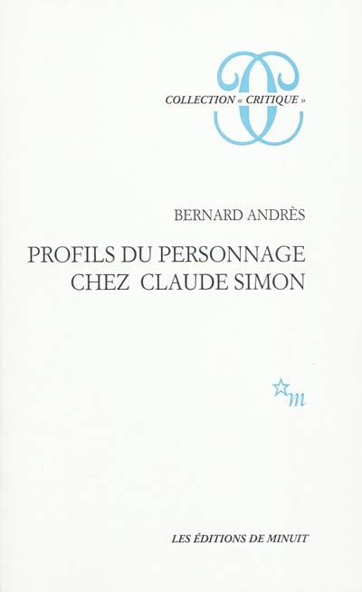 Profils du personnage chez Claude Simon