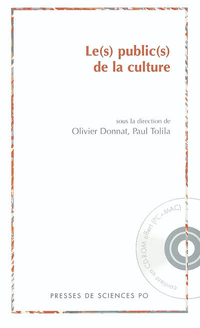 Le(s) public(s) de la culture : politiques publiques et équipements culturels