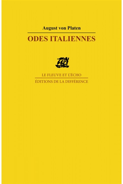 Odes italiennes : poèmes