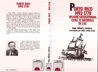 Porto Rico 1493-1778 : histoire géographique, civile et naturelle de l'île