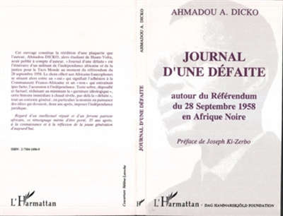 Journal d'une défaite : autour du référendum du 28 septembre 1958 en Afrique noire
