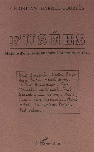 "Fusées" : histoire d'une revue littéraire à Marseille en 1942
