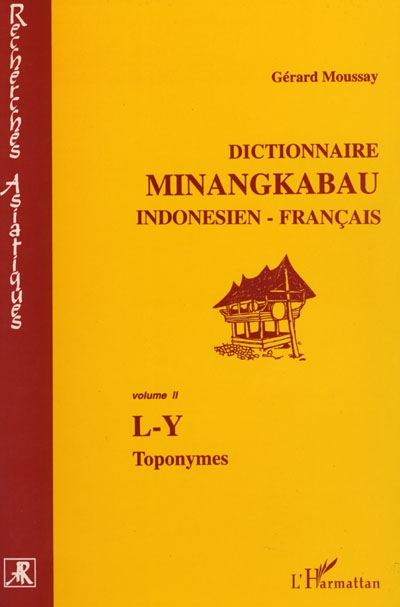 Dictionnaire minangkabau-indonésien-français