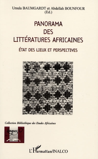 Panorama des littératures africaines : états des lieux et perspectives : actes de la journée d'études du 28 novembre 1998