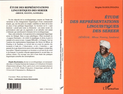 Étude des représentations linguistiques des Sereer : Sénégal, Mbour, Nianing, Sandira