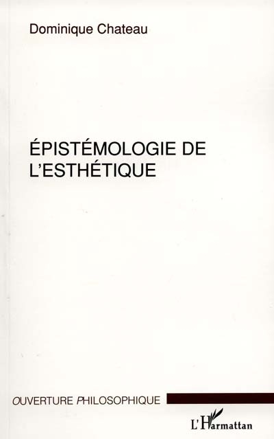 Epistémologie de l'esthétique