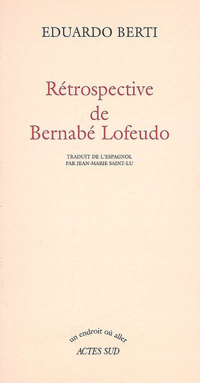 Rétrospective de Bernabé Lofeudo
