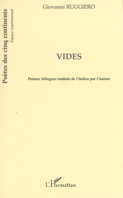Vides : poèmes bilingues