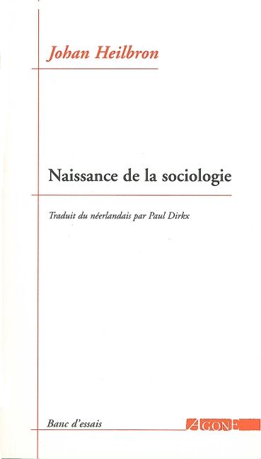 Naissance de la sociologie