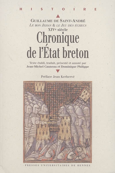 Chronique de l'État breton : "Le bon Jehan" et "Le jeu des échecs" : XIVe siècle