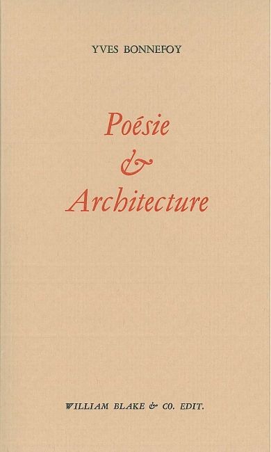 Poésie & architecture