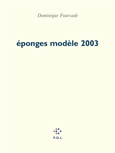 Éponges modèle 2003