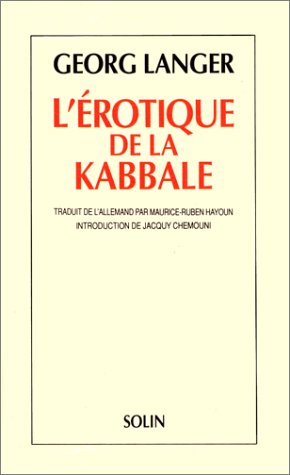 L'érotique de la Kabbale