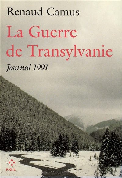 La guerre de Transylvanie : journal 1991