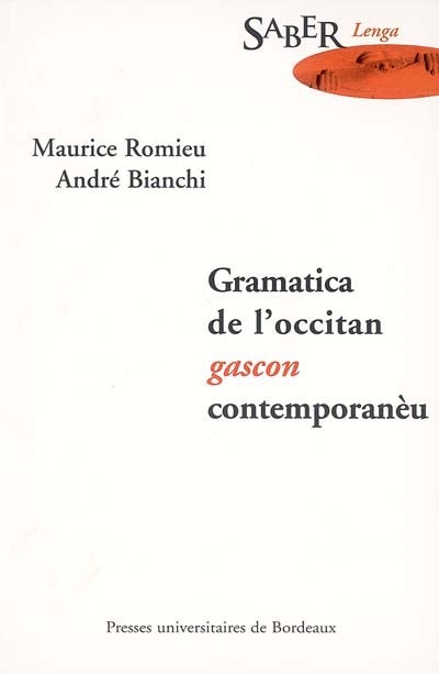 Gramatica de l'occitan gascon contemporanèu