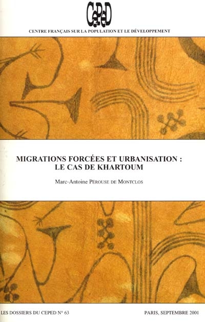 Migrations forcées et urbanisation : le cas de Khartoum