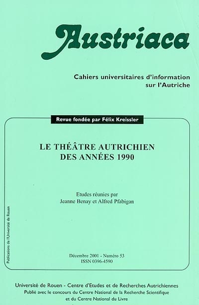 Le théâtre autrichien des années 1990