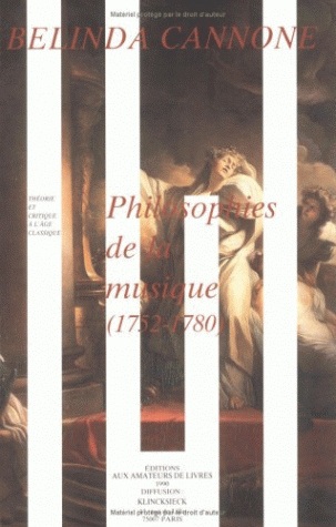 Philosophies de la musique : 1752-1789