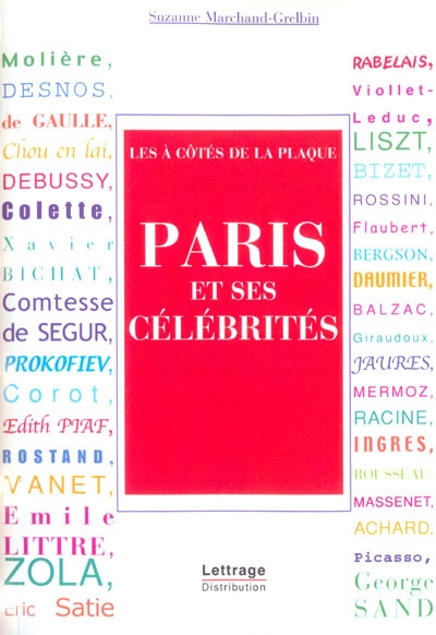 Paris et ses célébrités : les à côtés de la plaque