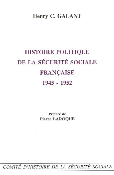 Histoire politique de la sécurité sociale française, 1945-1952