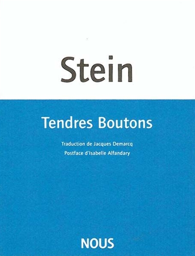 Tendres boutons
