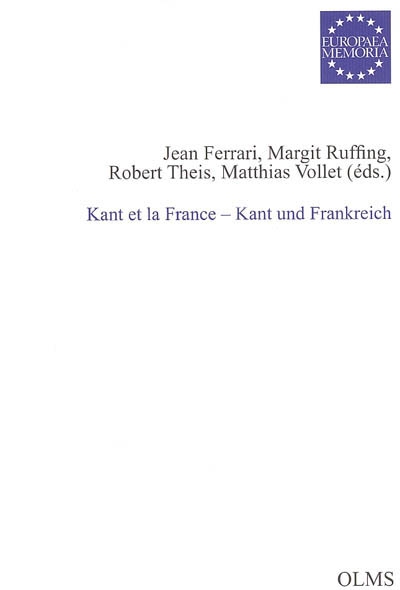 Kant et la France = Kant und Frankreich