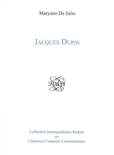 Jacques Dupin