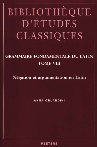 Négation et argumentation en latin