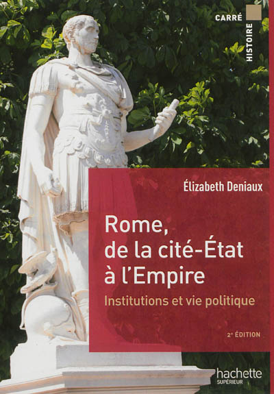 Rome, de la cité-Etat à l'Empire : institutions et vie politique aux 2e et 1er siècles av. J.-C