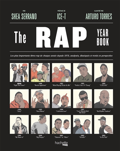 The rap year book : les plus importants titres rap de chaque année depuis 1979, analysés, disséqués et remis en perspective