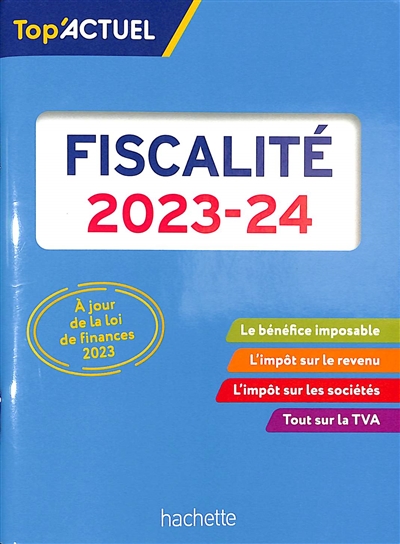 Fiscalité 2023-24