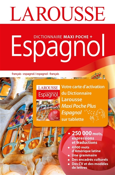 Dictionnaire maxipoche + espagnol : dictionnaire espagnol : français-espagnol, espagnol-français = diccionario francés : francés-espanol, espanol-francés